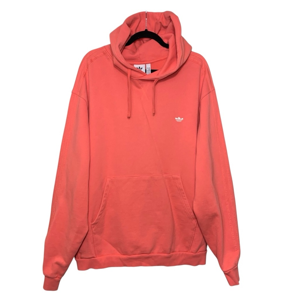 Adidas X The Gonz Shmoofoil Coral Hoodie 2XL Heavy Relaxed Slouchy Skateboard